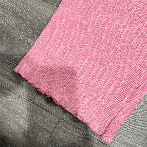 Pink Textured Two-Piece Set - Picture 4 of 6